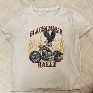 Garage Kids White Rally T-Shirt